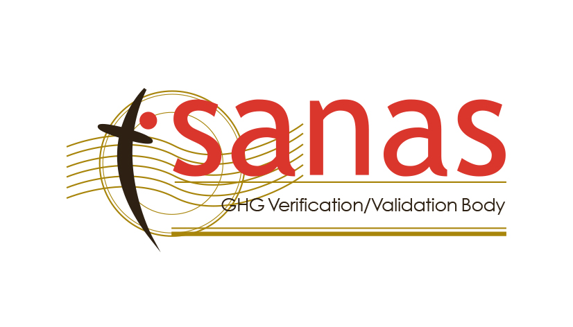 SANAS GHG Verification and Validation Body accreditation symbol